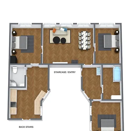 Lavish 4br In The Heart Of Cph By The Canals Appartement *