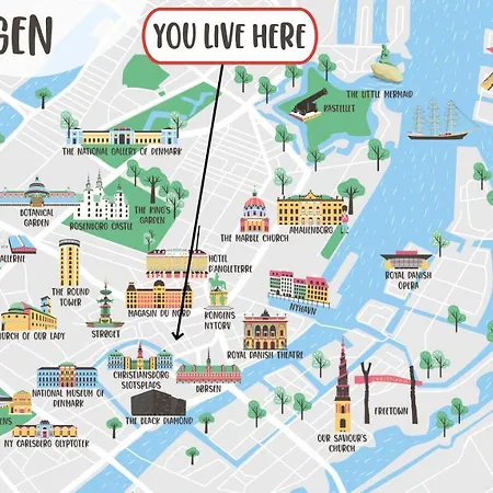 Lavish 4br In The Heart Of Cph By The Canals Kopenhagen